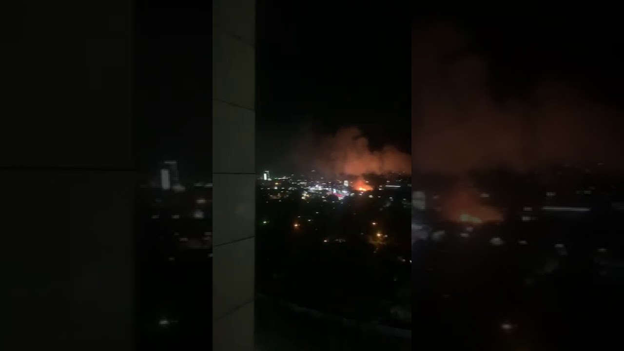 Пожар "Казахфильм"