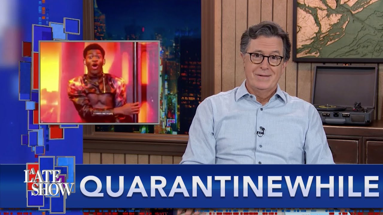 Quarantinewhile... Lil Nas X Takes Pants Split In Stride