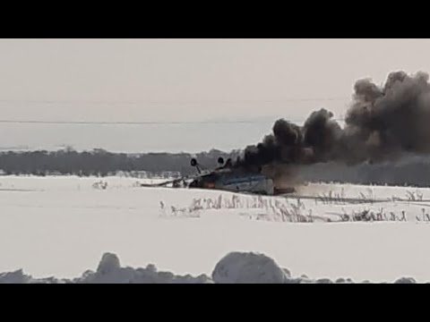 Катастрофа. Около Усть-Каменогорска разбился самолет