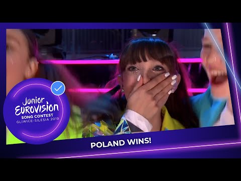 Viki Gabor from Poland wins the Junior Eurovision Song Contest 2019! ??