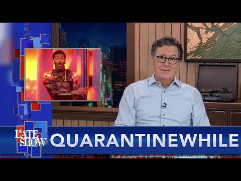 Quarantinewhile... Lil Nas X Takes Pants Split In Stride