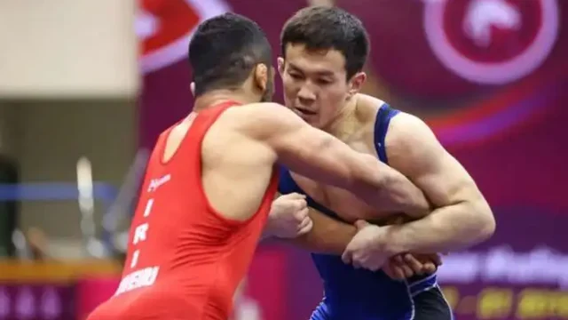 Досжан Кәртіков грек-рим күресінен Азия чемпионы атанды