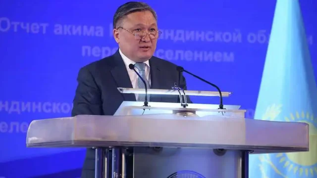 Қарағанды облысының әкімі халыққа ағылшын тілінде есеп берді