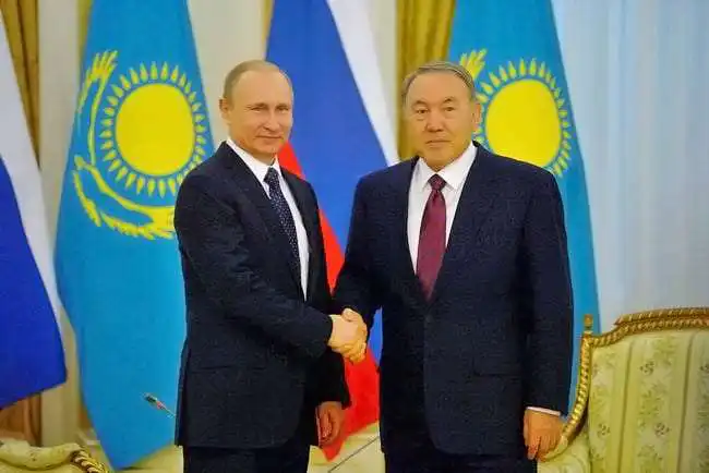 Путин Назарбаев
