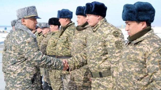 Тасмағамбетов Жамбыл облысындағы әскери бөлімдерге кенеттен тексеріс жүргізді