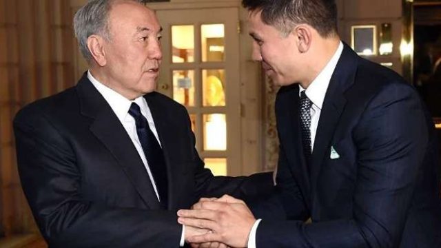 Геннадий Головкин 35-ші жеңісін Назарбаевқа арнады