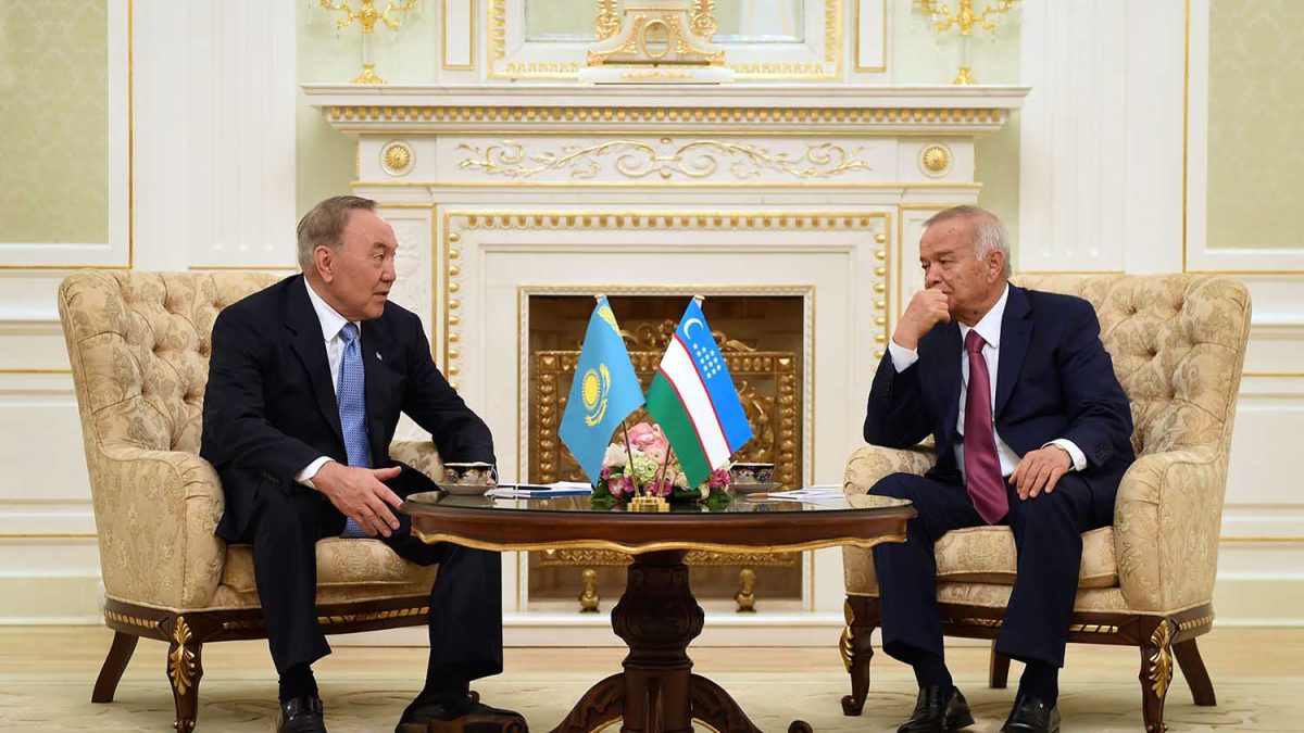 Нұрсұлтан Назарбаев Ислам Кәрімов
