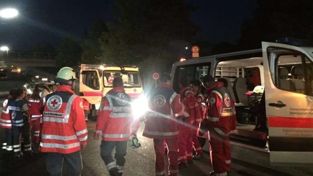 Германиядағы теракт: 19 адам жаралы, 3-еуі ауыр халде