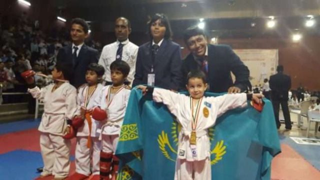 Қазақстандық алты жасар каратэші әлем чемпионы болды