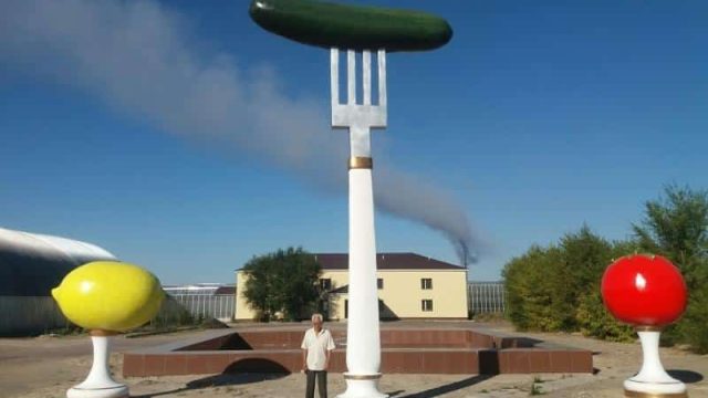 Қарағанды облысында қиярға ескерткіш орнатылды