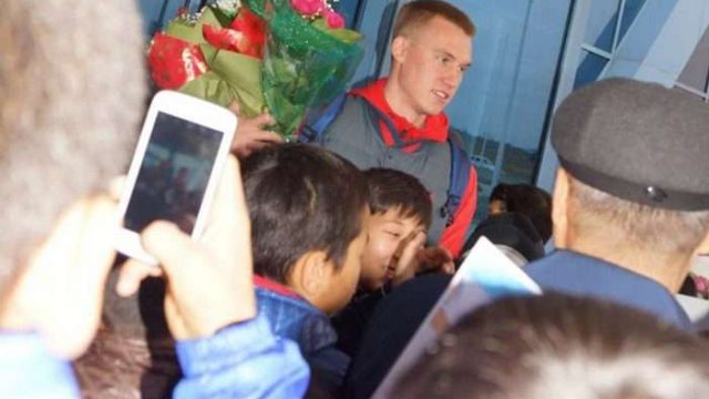 Олимпиада чемпионы Баландин Ақтөбе қаласына келді