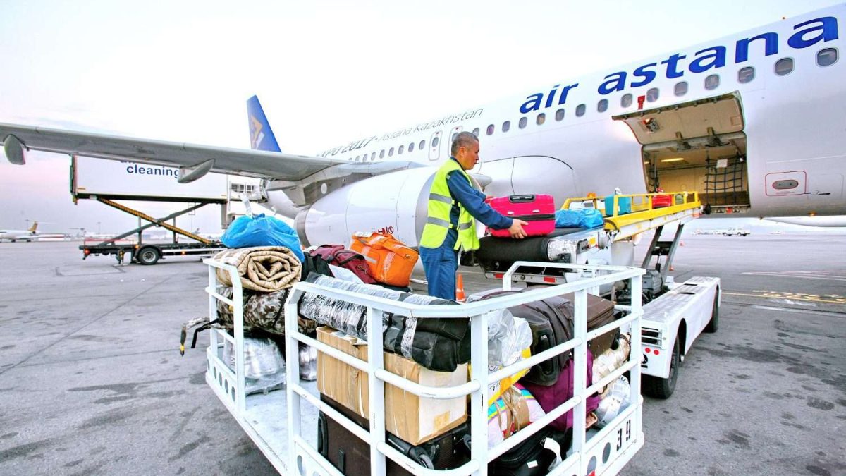 Air Astana Жүкті арту