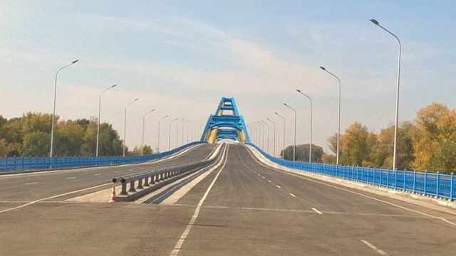 Павлодарда Орта Азиядағы ең ірі көпір салынды