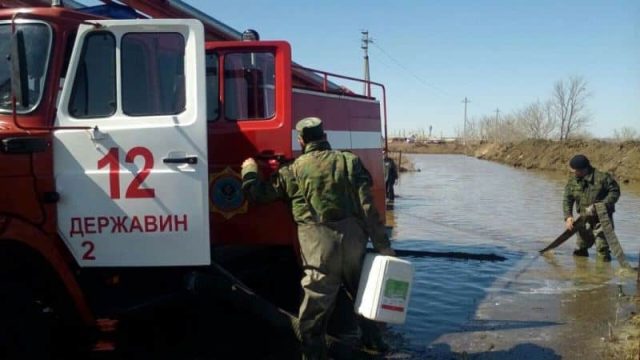 Қостанай облысында су басқан үйлерден 47 адам эвакуацияланды