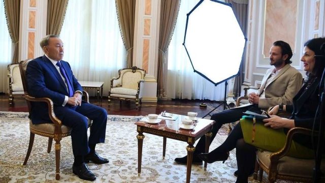 Елбасы Нұрсұлтан Назарбаев «National Geographic» телеарнасына сұхбат берді