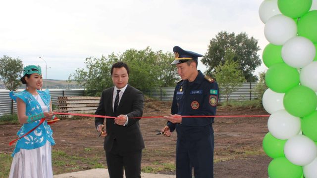 Мерекелік тарту: Көкшетауда азаматтық қорғаныс саласында қос нысан ашылды