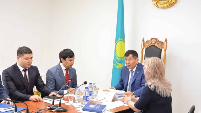 Ақмола облыстық сотының төрағасы Көкшетауда кездесу өткізді