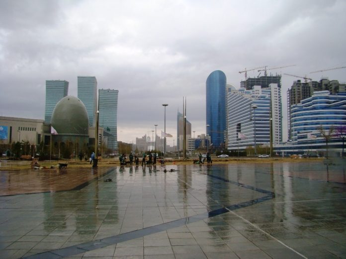 Астана, жаңбыр