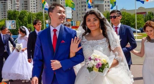 Астана күнінде 38 жұп некесін қидырды