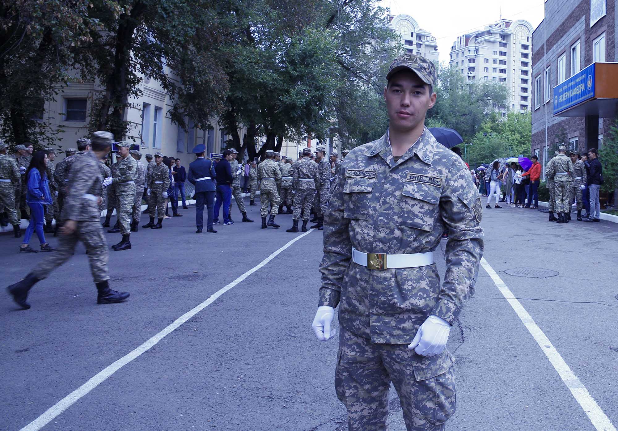 Нұрым Жолдыбаев, Әскери кафедраның түлегі, лейтенант