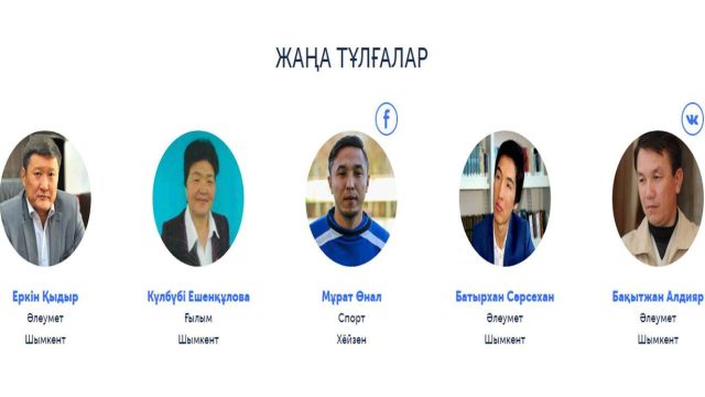 «100 жаңа есім» жобасына онлайн дауыс беруге болады