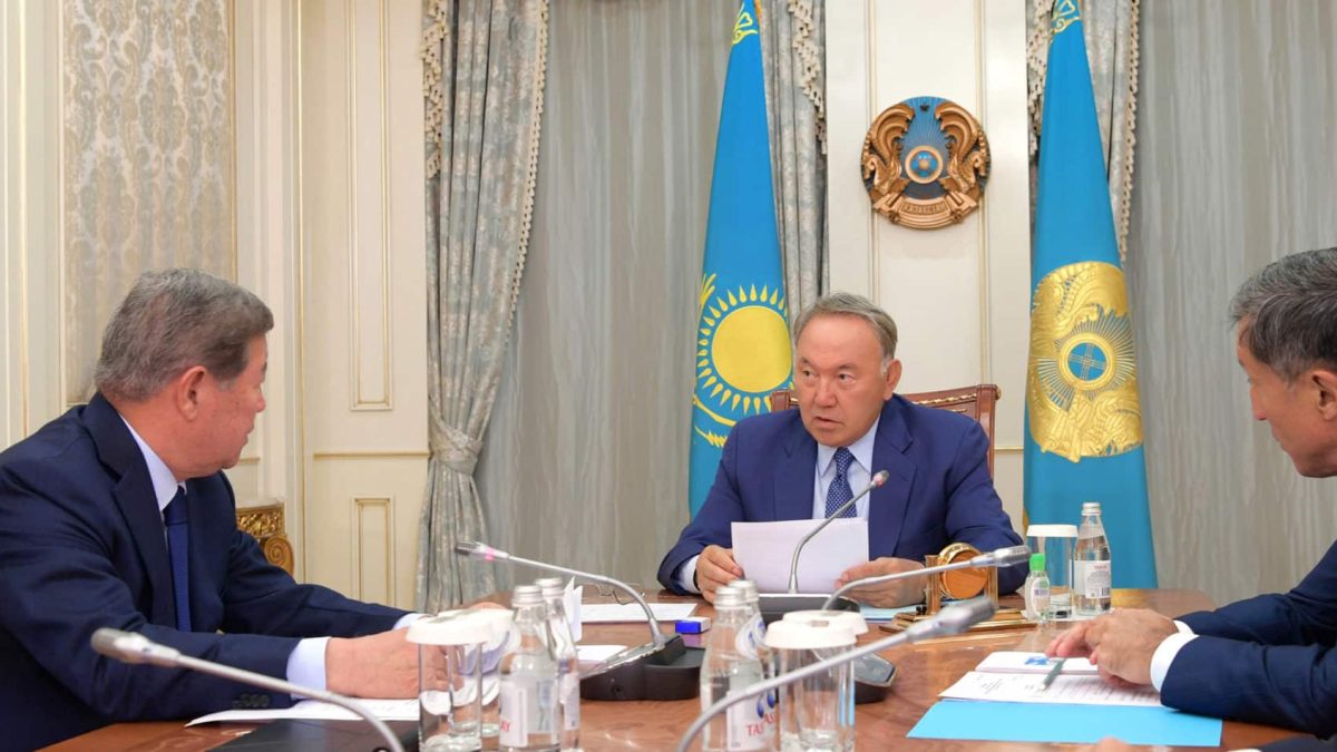 Ахметжан Есімов, Нұрсұлтан Назарбаев