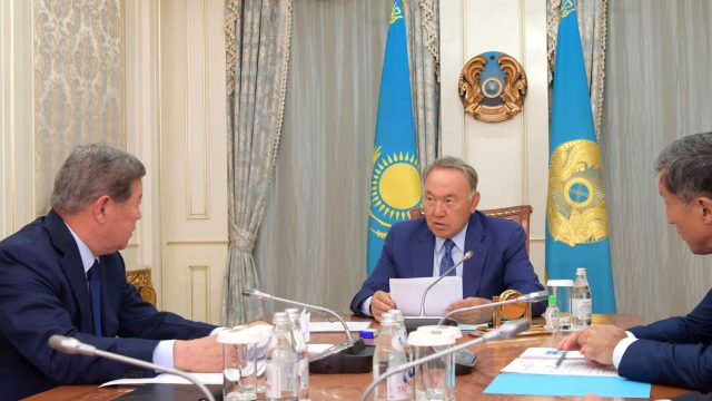 Ахметжан Есімов ЭКСПО көрмесі жайлы Елбасыға баяндама жасады