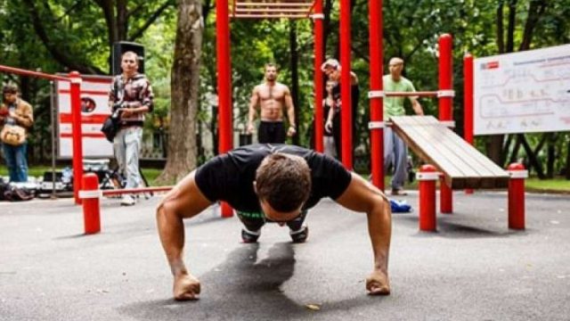 Көкшетауда Street Workout спорт алаңы ашылды
