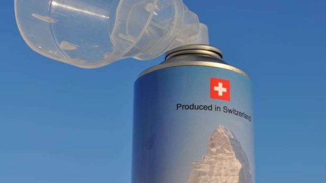 Швейцарияда Альпінің ауасы сатыла бастады