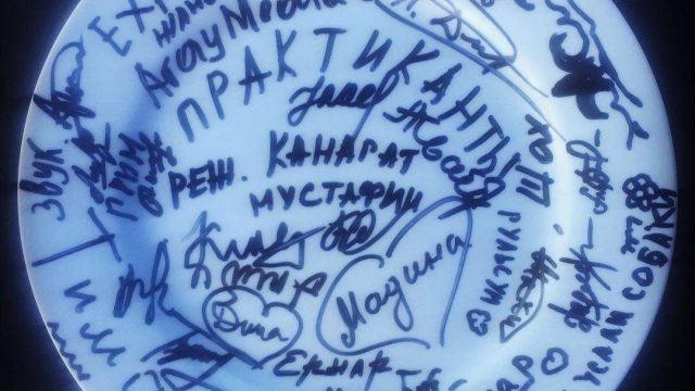 «Мұражайдағы практиканттар» фильмі түсіріліп жатыр