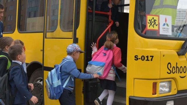ЭКСПО көрмесінің автобустары оқушыларды тасымалдайтын болады