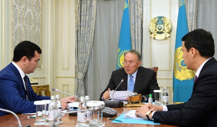 Жеңіс Қасымбек, Нұрсұлтан Назарбаев