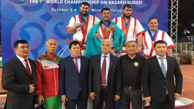 Талғат Әміренов қазақ күресінен әлем чемпионы атанды