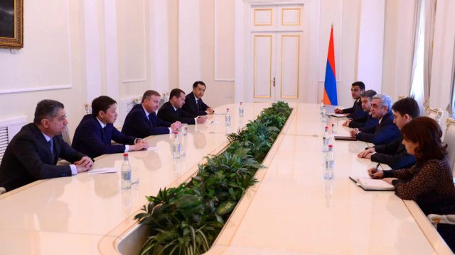 Бақытжан Сағынтаев Еревандағы Еуразиялық үкіметаралық кеңес отырысына қатысты