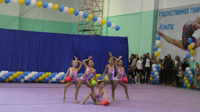 Алматыда көркем гимнастикадан үздік спортшылар іріктелді