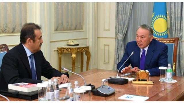 Нұрсұлтан Назарбаев Кәрім Мәсімовті қабылдады