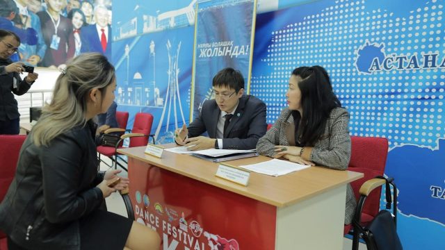 Алматы облысында бос жұмыс орындары жәрмеңкесі өтуде
