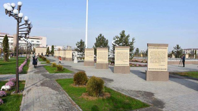 Түркістанда «Рәміздер алаңы» аллеясы ашылды