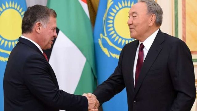 Нұрсұлтан Назарбаев Иордания Королімен кездесті