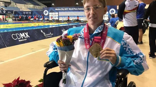 Қазақстандық спортшы пара жүзуден әлем чемпионы атанды