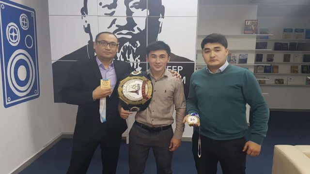 Спорт шебері Сағын Қазыбек жастармен кездесу өткізді