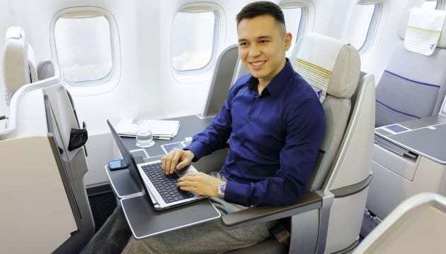 Air Astana ұшақтарына ғаламтор желісі орнатылды