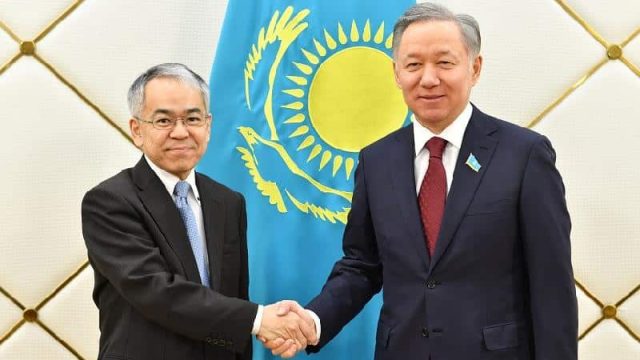 БҰҰ өкілі Норимаса Шимомура Нұрлан Нығматулиннің қабылдауында болды