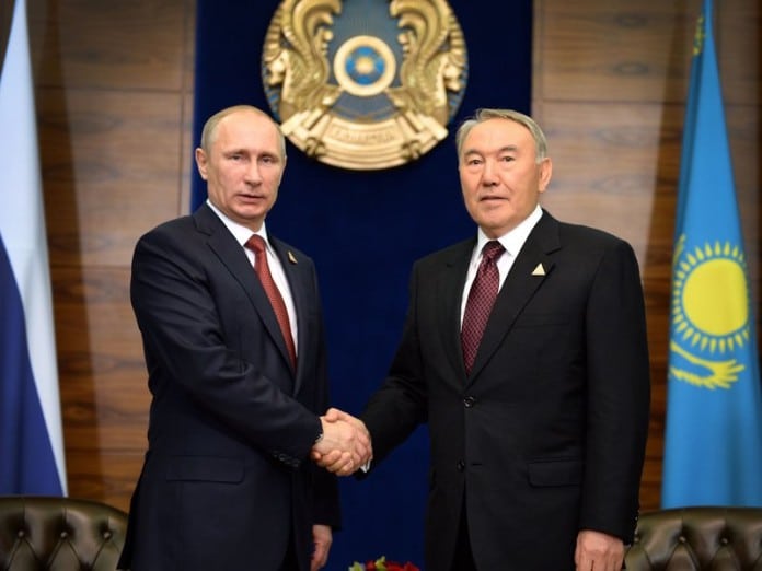 Н.Назарбаев В.Путинді құттықтады