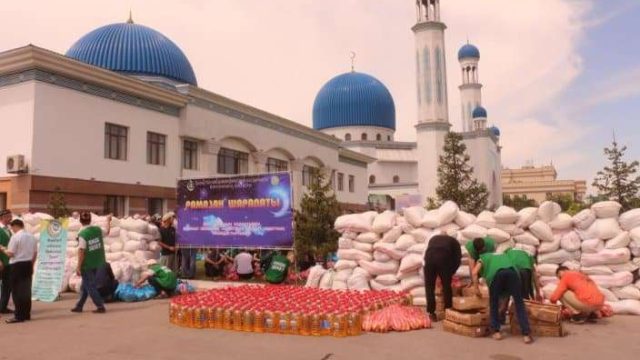 Бүгін Жамбыл облысында 1000 отбасыға арналған қайырымдылық шарасы өтті