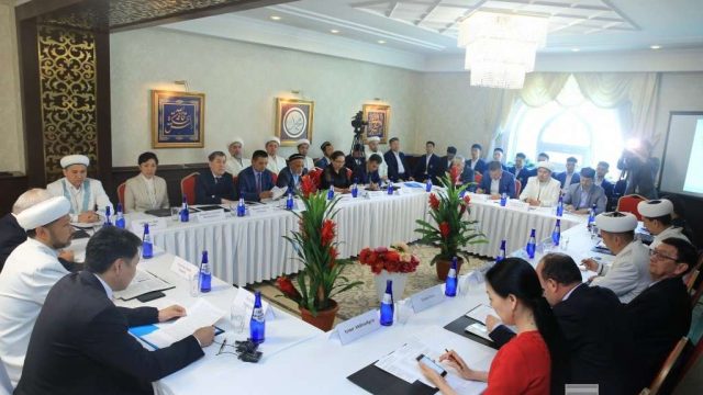 Әзіртет сұлтан мешітінде наиб мүфтидің төрағалығымен халықаралық конференция өтті