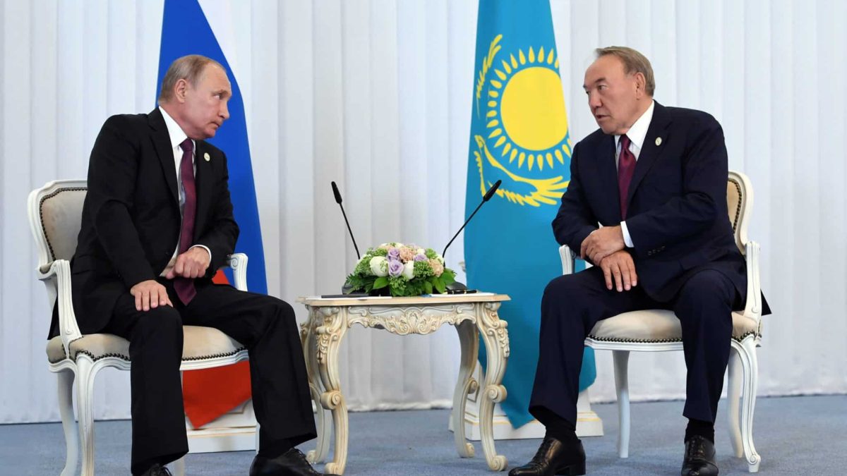 Путин мен Назарбаев