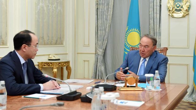 Қайрат Қожамжаров Назарбаевқа есеп берді