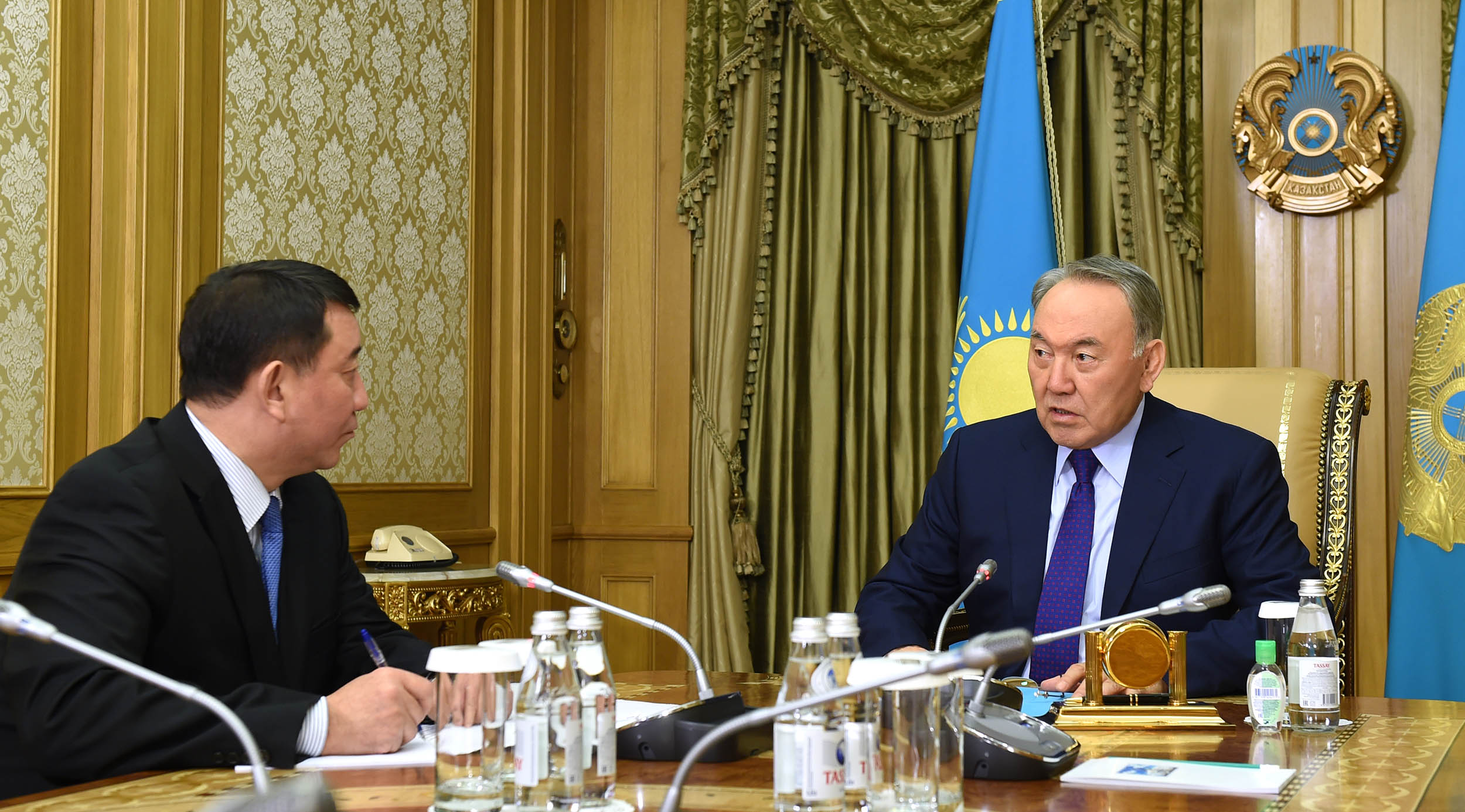Ғабит Байжанов пен Нұрсұлтан Назарбаев Ғабит Байжанов пен Нұрсұлтан Назарбаев