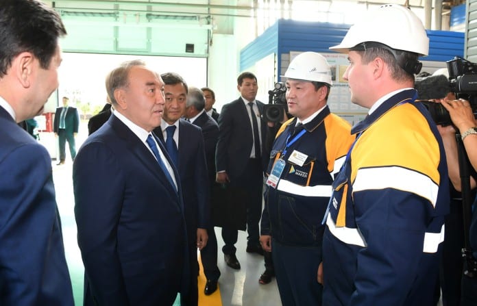 Назарбаев Қарағандыда